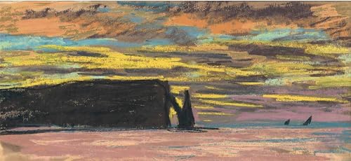 Peinture affiche Claude Monet 60x90cm pour habiller un mur blanc vide