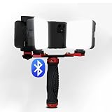 Ririfs Lumière de Remplissage Dentaire Bluetooth, Flash Dentaire équipement de Photographie, Lumière de Remplissage Orale avec Support(MK-016)