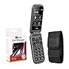 TTfone TT970 Whatsapp 4G Touchscreen Senior Big Button Flip Mobile Phone - Easy and Simple to Use (Bundle Deal)