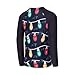 Concepts Sport Men's Black Carolina Panthers Garland Knit Raglan Long Sleeve T-Shirt and Pants Set
