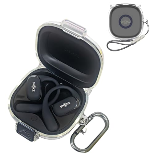 For SHOKZ OpenFit 2+ P[X یJo[ TPUގ SpinoArmor [d\ Sʕی h~ LYh~ ϏՌ ho y [ Jrit SHOKZ OpenFit 2+ΉiNAj