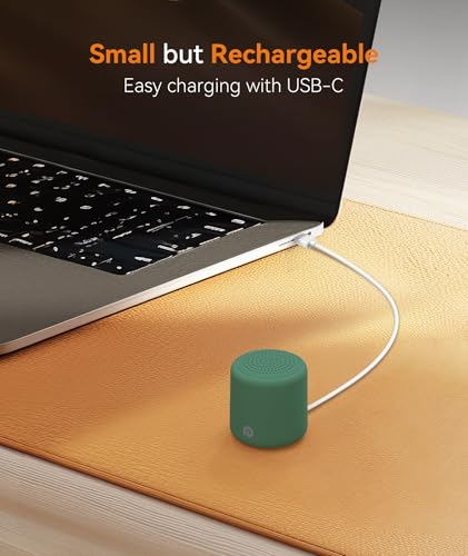 Image of Dreamegg Portable White Noise Machine, 1000mAh Battery, Travel Sleep, Pine | Travel-Sized, 16 Sounds, USB-C, Timer, Baby & Adults, Office Privacy, Gift Use