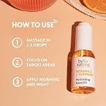 By Nature Hydrating Face Oil - Vitamin C, Turmeric & Plant Squalane Nourishes Skin for Radiant Vitality & Health Glow, for Women & Men, 1 Fl Oz - Image 5