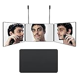 ✨Personalisierte Geschenke: Tolle Geschenkauswahl zum Valentinstag! Dieser 3-Wege-Spiegel zum Selbsthaarschneiden ist ein einzigartiges Gadget-Geschenk für Männer, Ehemann, Freund, Teenager. Es ist das perfekte Geschenk für Vater/Stiefvater/Väter, Mutter, Jungs, Opa, Oma, Bruder, Sohn am Vatertag, Muttertag, Thanksgiving-Geschenke, Weihnachtsgeschenke.