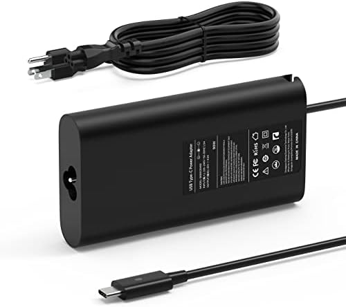 USB C Charger 90W Laptop Charger Replacement for Dell XPS 13 XPS 15 2 in1 9575 ;Precision 5530 2 in 1 9500 17 9700 ;Latitude7420 7320 7390 Latitude 3400,3500, 5289,5300 2in1