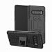 Produktbild betterfon | Outdoor Handy Tasche Hybrid Case Schutz Hülle Panzer TPU Silikon Hard Cover Bumper für Samsung Galaxy S10 SM-G973 Schwarz