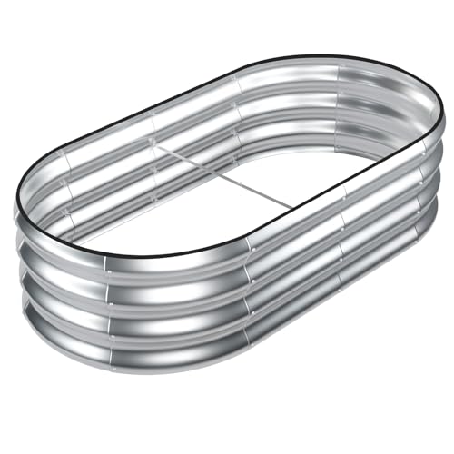 SnugNiture Galvanized Raised Garden Bed