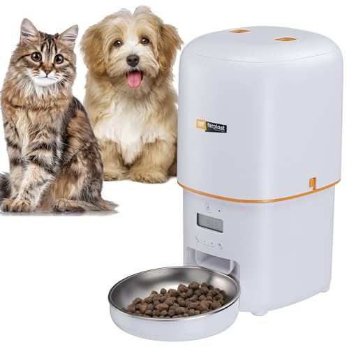 Distributeur croquettes chat automatique Risto Pet Ferplast 4L programmable - 2