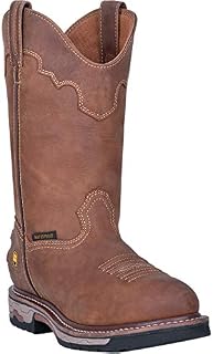 Dan Post Boots Men's Journeyman Western Boot, Saddle Tan, 7.5 M US