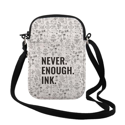 Sac à bandoulière tatouage pour ranger vos essentiels avec humour