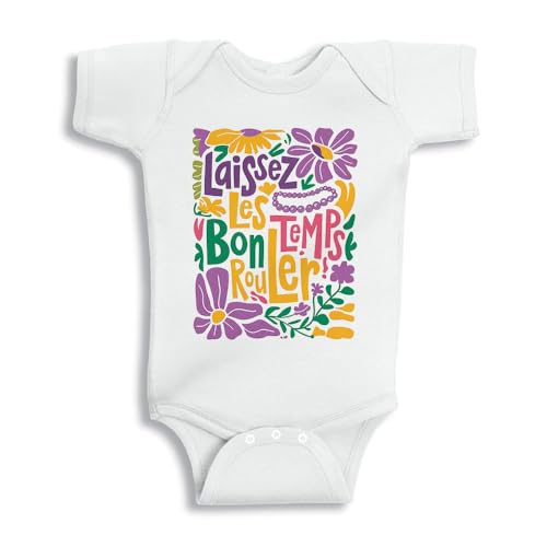 TATY Kids Laissez Les Bon Temps Rouler Baby Infant Bodysuit