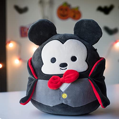 Squishmallow 8" Vampire Mickey Mouse - Official Kellytoy Disney Halloween Plush - Cute Stuffed Animal - Great Gift For Kids #TOP3