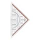 Großes Rotring Centro Geometriedreieck mit Griff, 23 cm