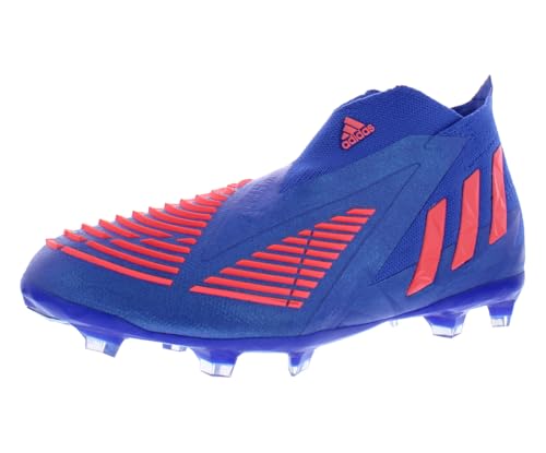 Adidas Predator Edge+ FG GS Boys Shoes Size 11, Color: Blue/Orange