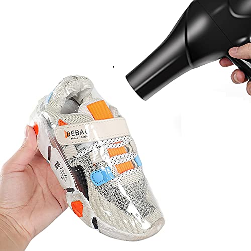 Schrumpffolienbeutel，Transparent Shrink Wrap Film Schrumpfbeutel für Schuhe Für Verpackung, Geschenke, Korb und selbstgemachte DIY-Projekte (100PCS 20 * 35cm)