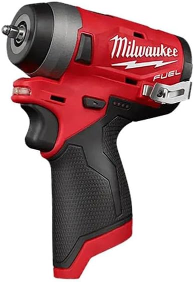 MILWAUKEE 2552-20 M12 FUEL 1/4" Stubby Cordless Impact Wrench, Bare Tool