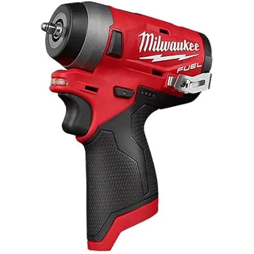 MILWAUKEE 2552-20 M12 FUEL 1/4" Stubby Cordless Impact Wrench, Bare Tool