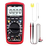 UNI-T Digital Multimeter Tester UT139C, Voltage Meter Tester Capacitance Meter Frequency TRMS 6000 Counts Auto/Manual Ranging