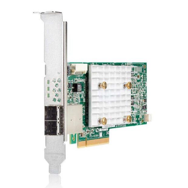 Genuine 804398-B21 Smart Array E208e-p SR Gen10 (8 External Lanes/No Cache) 12G SAS PCIe Plug-in Controller Original