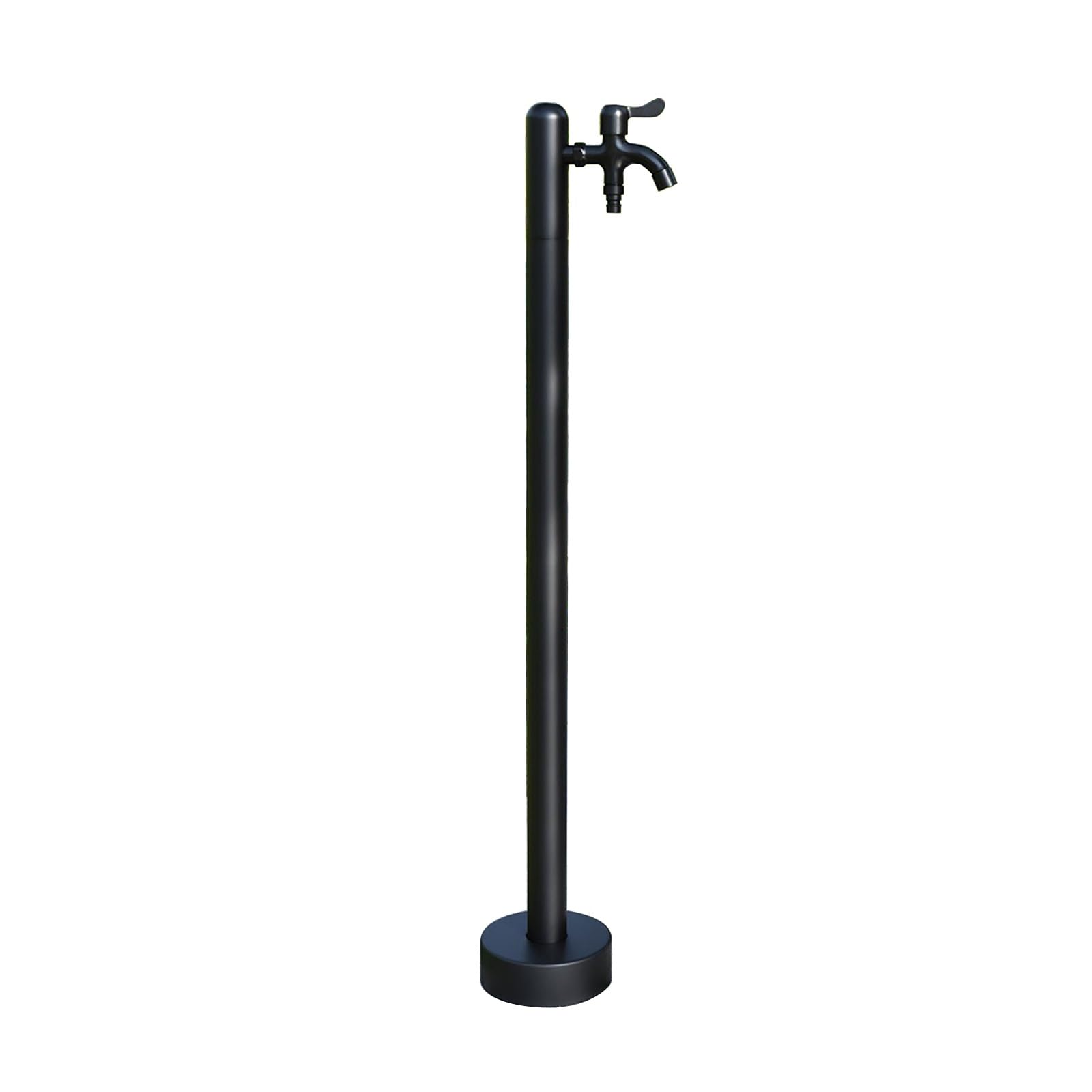 BHGFYXBS Garden Faucet With Extender, Stainless Steel Outdoor Floor Mount Spigot, Outdoor Antifreeze Tap Hydrant Water Feature Fountain