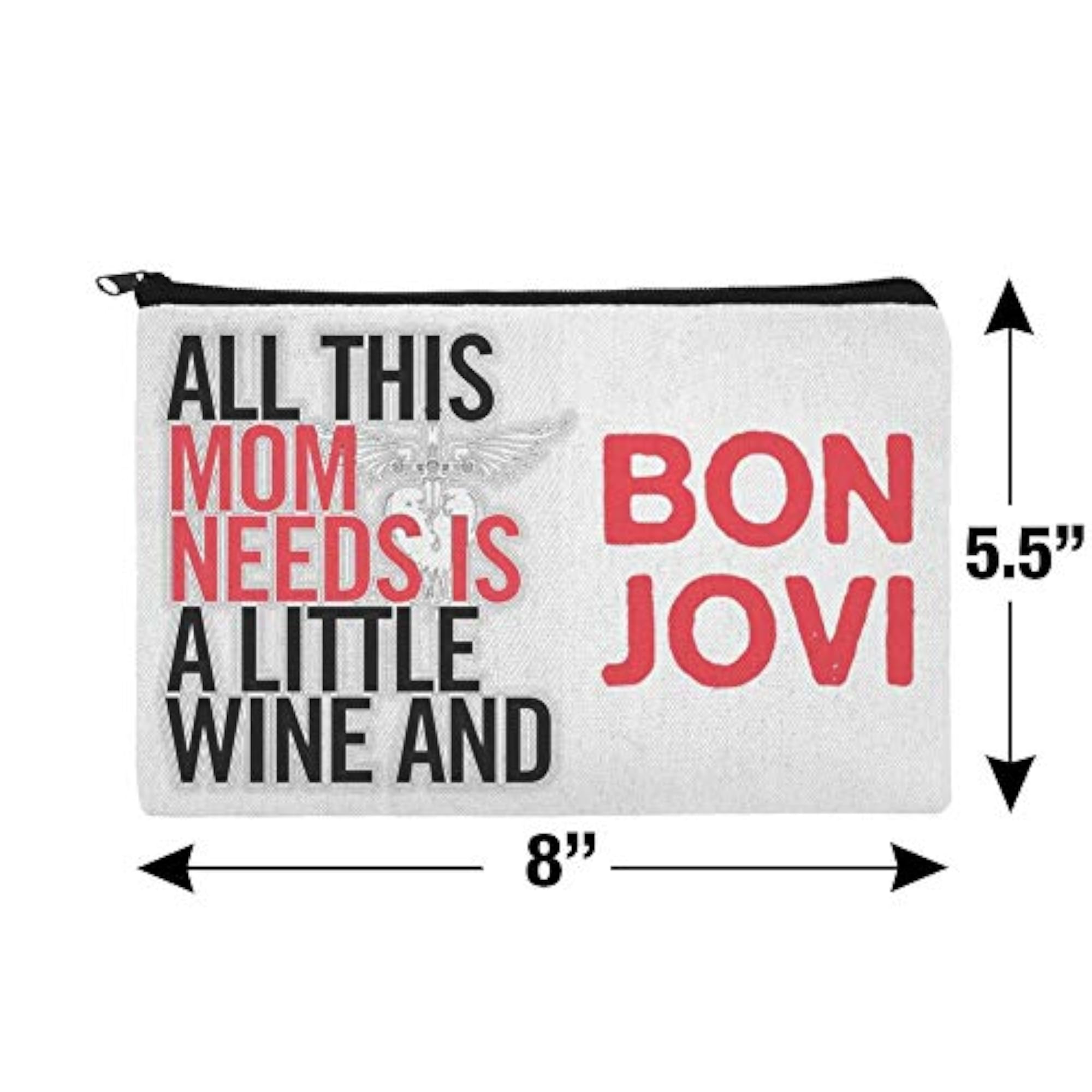 Bon Jovi Themed Makeup Bag Organizer