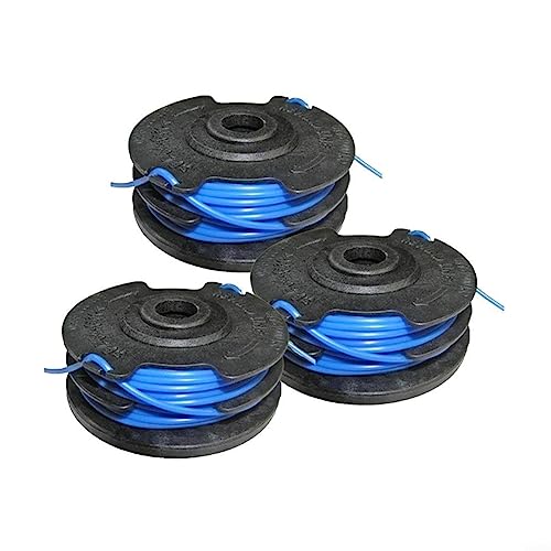 URPIZY 3 X Lawn Mower Spool Replacement Thread Spool and Line Replacement Spool For WOLF GT840 GT850 GT-F10 From Bjh 2013 9306821