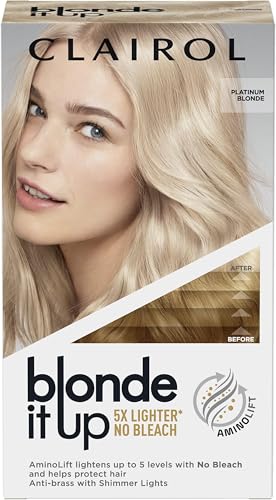 Clairol Blonde It Up Permanent High Lift No Bleach Platinum Blonde