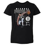 500 LEVEL Michael Porter Jr. Brooklyn Nets Shattered Toddler Shirt (Black, 3T)