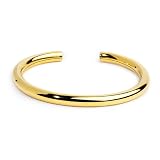NADIR Bracciale Donna Marlù 33BR0075G-M rigido tubolare Acciaio 0,6cm Oro