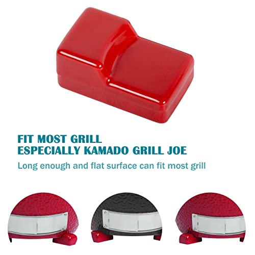 Kamaster Ceramic Grill Feet Shoes Set Of 3 For Kamado Grill Accessories Parts Raise Kamado Grill Classic And Big Grill Or Primo,Big Green Egg Charcoal Grill For Bbq Grill Table Outdoor And Garden #TOP1