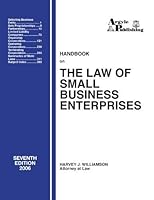 Handbook on the Law of Small Business Enterprises 1880730359 Book Cover
