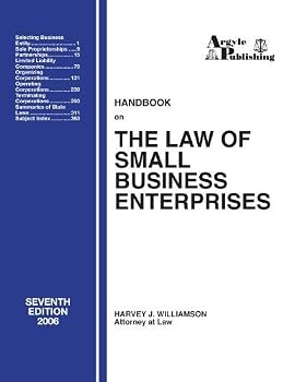 Paperback Handbook on the Law of Small Business Enterprises Book