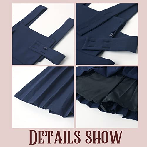 Welaken Girls And Toddler's Suspender Pleated Skirts,School Uniform Jumper & Dress #TOP6