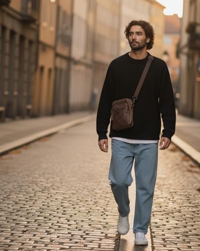 Sac à bandoulière cuir véritable SID & VAIN, l'authenticité d'un bel objet - 2