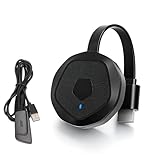 Scénarios d'application polyvalents : ce récepteur vidéo permet le partage sans fil de présentations PPT, d'e-mails, de documents, de photos, de vidéos, de films et de contenus pédagogiques depuis vos appareils vers n'importe quel écran équipé de HDMI.Parfait pour les voyageurs : emportez-le simplement avec vous et diffusez l'écran de votre tablette ou de votre téléphone sur les téléviseurs d'hôtel ou les projecteurs de salle de conférence sans câbles encombrants ni configuration compliquée.