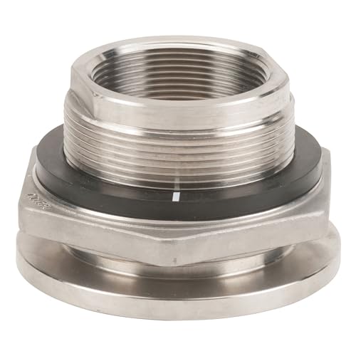 Banjo, TF200SS, Bulkhead Tank Fitting, 2 in, 316 SS