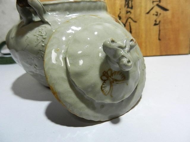 明治期の萬古焼名工「圓相舎 小川半助」作 手捻茶器（