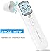 Produktbild SynlogicCare Infrarot Stirnthermometer Baby Thermometer, No Touch 4 IN 1 Digitales Thermometer Geeignet für Baby, Kleinkind und Erwachsene Stirn und Ohr Fieberthermometer Trockene Zelle