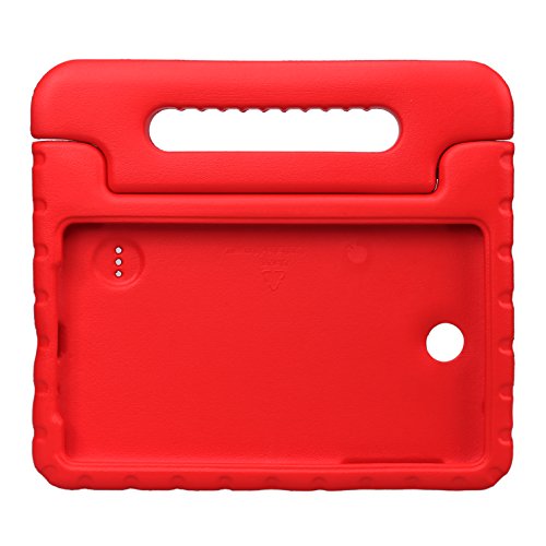 NEWSTYLE Tab 4 8.0 Shockproof Case Light Weight Kids Case Super Protection Cover Handle Stand Case for Kids Children for Samsung Galaxy Tab 4 8.0 8-inch SM-T330 SM-T331 SM-T335 - Red Color