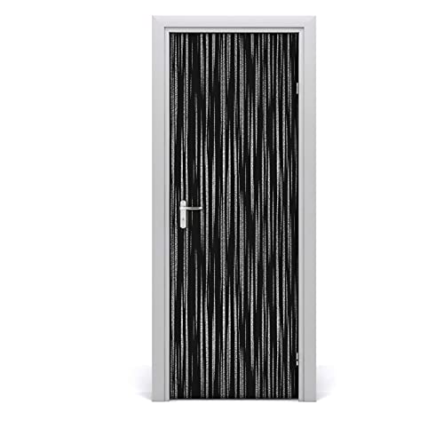 Autocollant de porte abstrait métallicdesign 85x200cm Magic-Stick