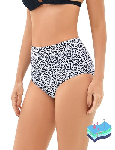 Photo 1 of OVRUNS Period Swimwear Leakproof Bikini Brief Bottoms Waterproof Menstrual Swim Bottoms for Teens