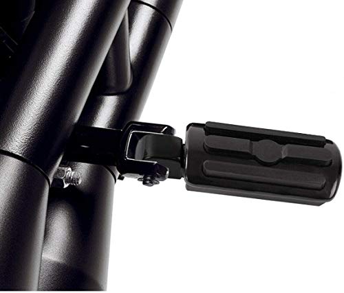WOWTK Rear Passenger Pillion Seat with Passenger Footpeg Kit fits for Harley Davidson Softail 2018-2022 Street Bob FXBB 18-later FXBB, FXST and '21-later FXBBS models
