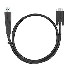 Targus USB-C Male to USB-C Male Cable with Screw and USB-A Tether, 1M Length for Secure and Reliable Connectivity, Compact Design for Travel ACC1133GLX
