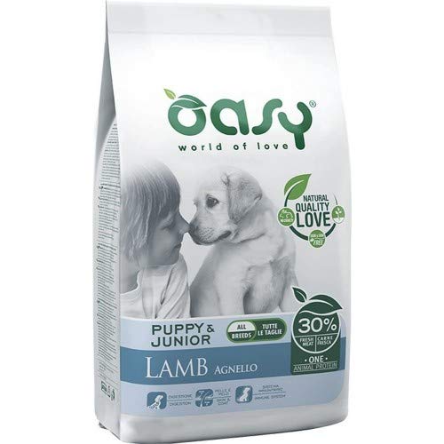 Oasy Linea One Animal Protein - Puppy Medium/Large All'Agnello Da 12 Kg