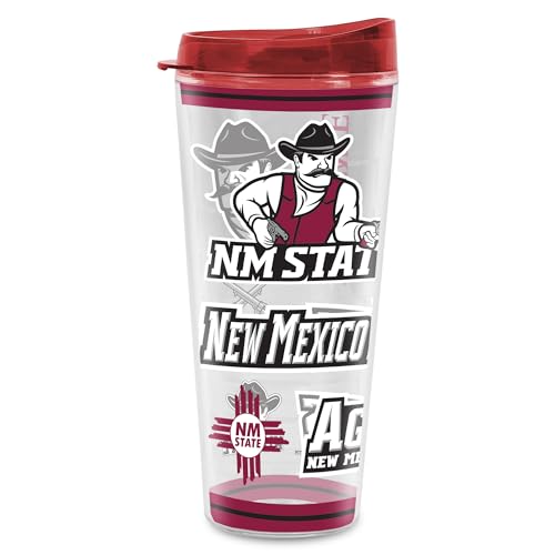 Image of Rico Industries NCAA College Double Wall Mayhem 16oz Or 20oz Tritan Tumbler W Lid