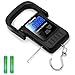 Produktbild Mshamy Fischwaage,110lbs/50kg Gepäckwaage Hängewaage Angelwaage mit LCD-Display,Digitale Postwaage mit Großem Griff Messband, schließen 2 AAA Batterien ein