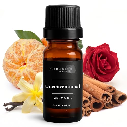 PuroSentido Unconventional Aroma Oil (10 ml) - Luxury Fragrance Oil for Diffusers and Humidifiers, Mint, Lavender, Cinnamon & Vanilla Home, Hotel & Spa Scent