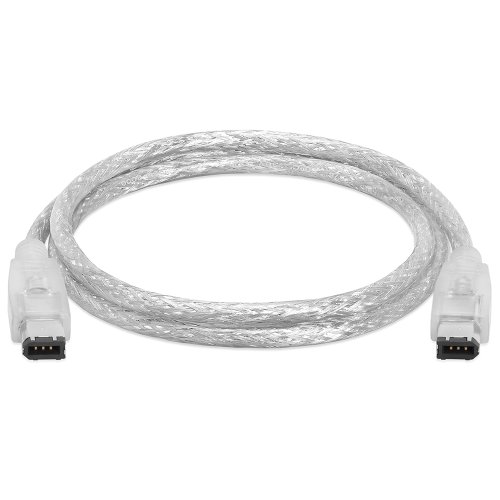 Cmple - 3FT FireWire Cable 6 Pin to 6 Pin Male to Male iLink DV Cable Firewire 400 IEEE 1394 Cord for Computer Laptop PC