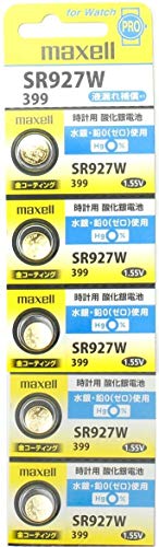 maxell 399 sr927w 金コーティング SR927W 酸化銀電池valuemart24