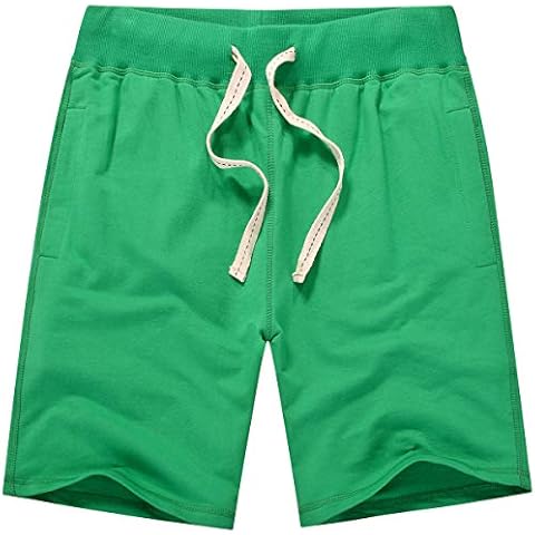 Amy Coulee Mens Casual Shorts (Medium, Sea Green) Cover